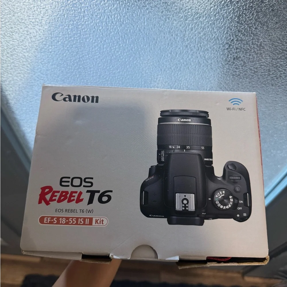 Canon EOS Rebel T6 Black Digital Camera & Accessories